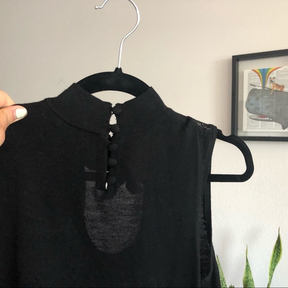 Nanette Lepore black dress with bow - Picture 5 of 8